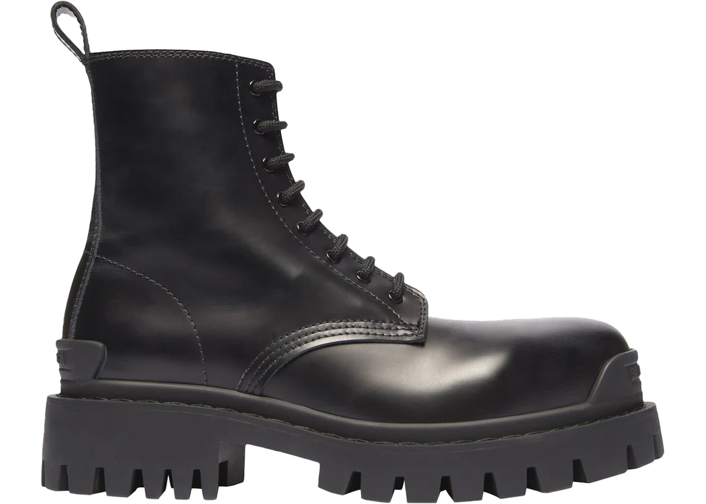 Balenciaga Strike Lace-Up Boot Black (Women'S)