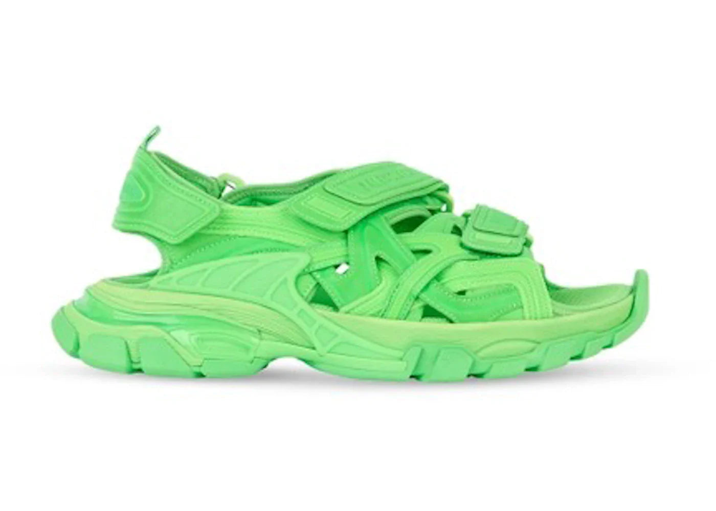 Balenciaga Track Sandal Fluo Green