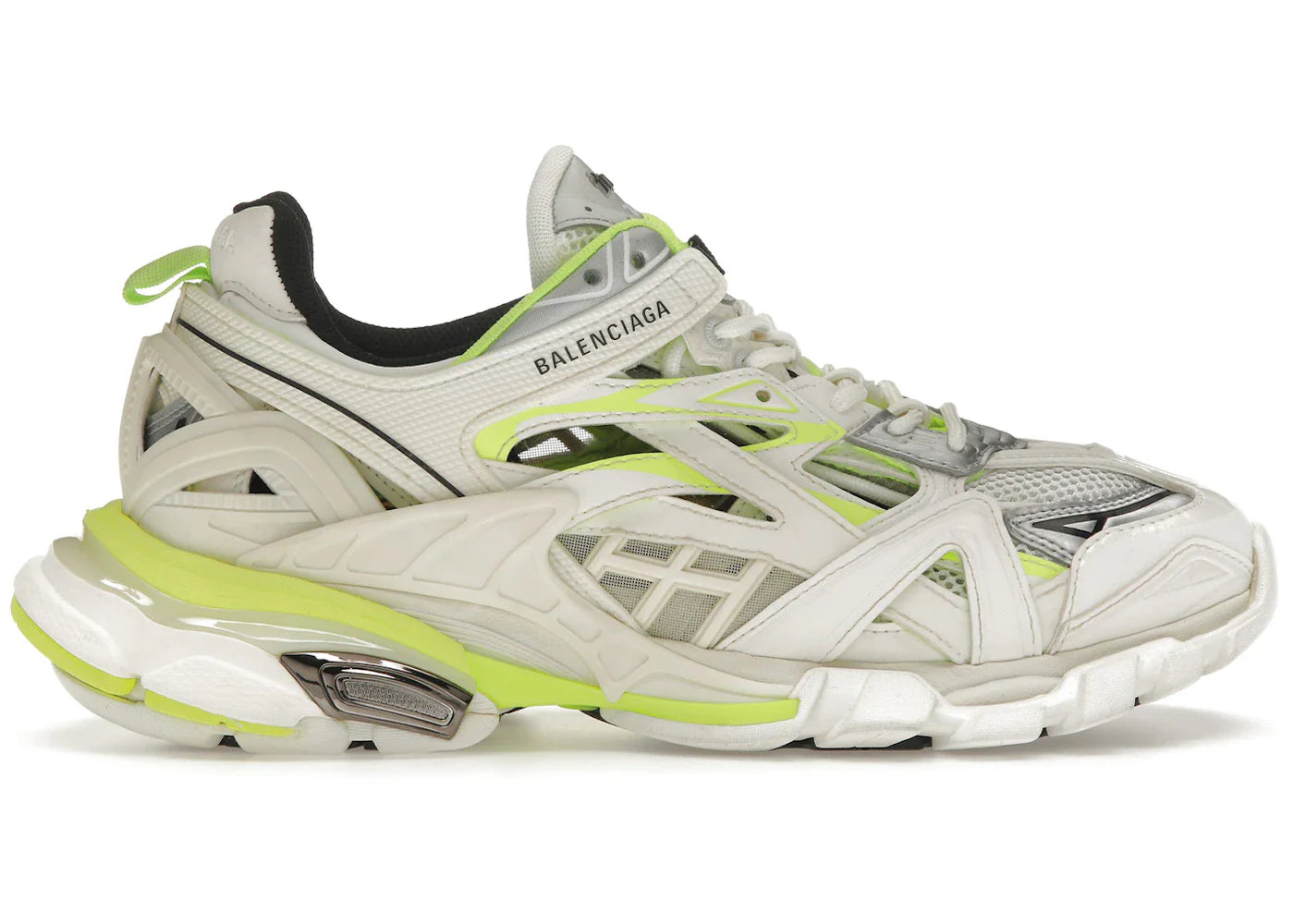 Balenciaga Track.2 White Fluo Yellow (Women'S)