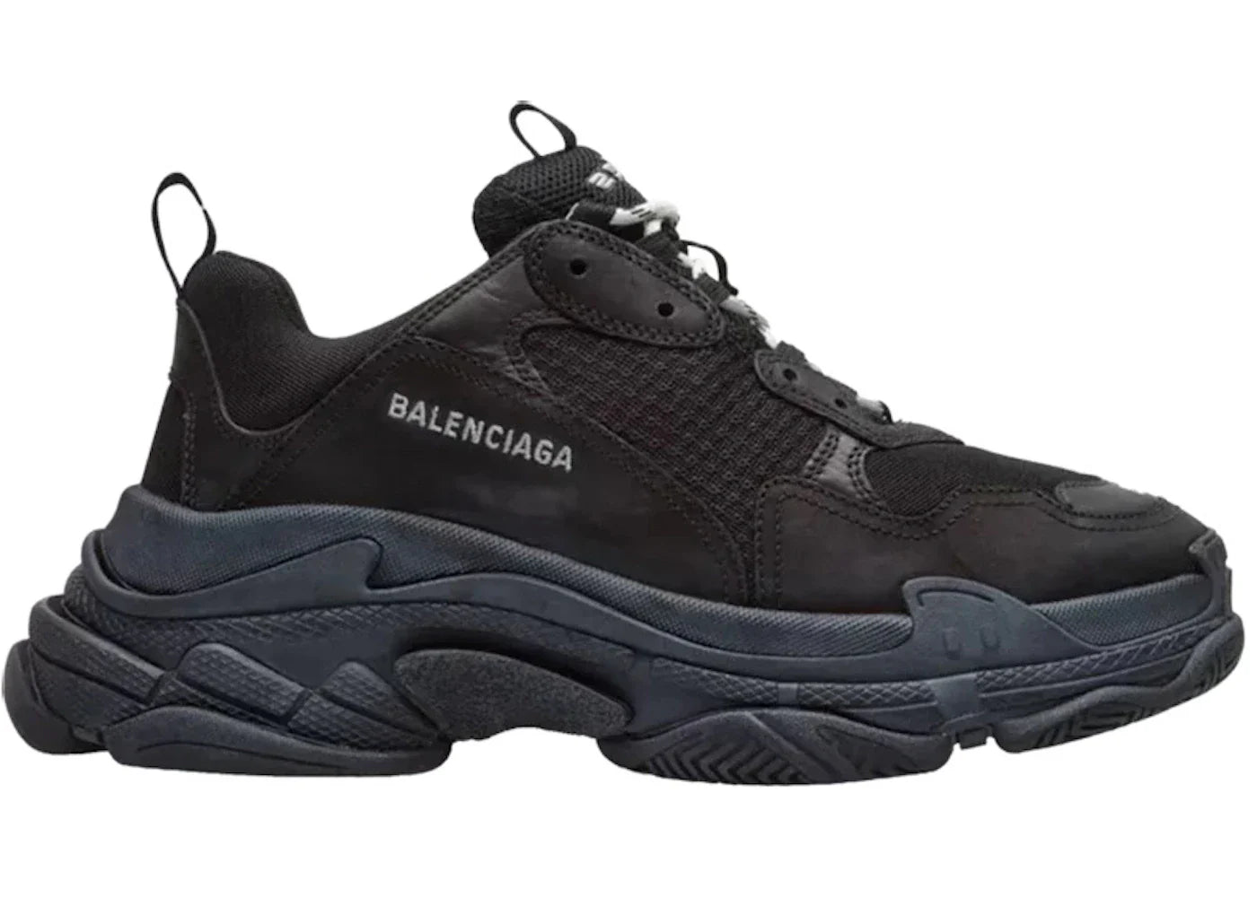 Balenciaga Triple S Black (Pre-Distressed)