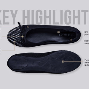 Ballet Flats For Women : Black