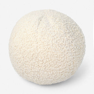 Bouclé Ball Pillow by Sarah Sherman Samuel