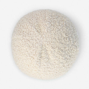 Bouclé Ball Pillow by Sarah Sherman Samuel