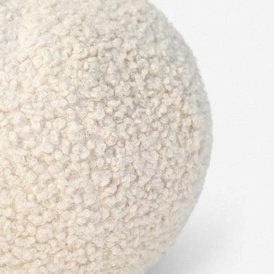 Bouclé Ball Pillow by Sarah Sherman Samuel