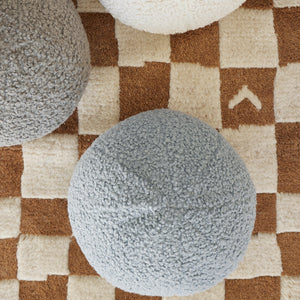 Bouclé Ball Pillow by Sarah Sherman Samuel
