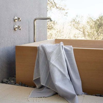 Melkam Bath Sheet by Bolé Road Textiles