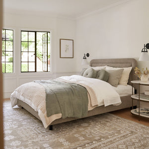 Anahit Hand-Knotted Wool-Blend Rug
