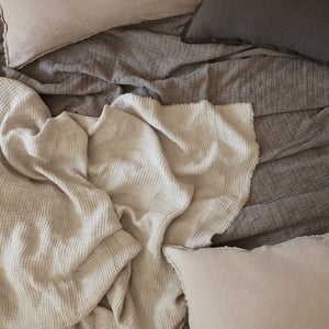 Ojai Cotton Matelassé Coverlet by Pom Pom at Home