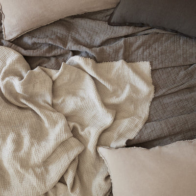Ojai Cotton Matelassé Coverlet by Pom Pom at Home