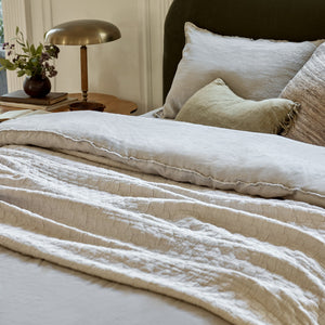 Ojai Cotton Matelassé Coverlet by Pom Pom at Home