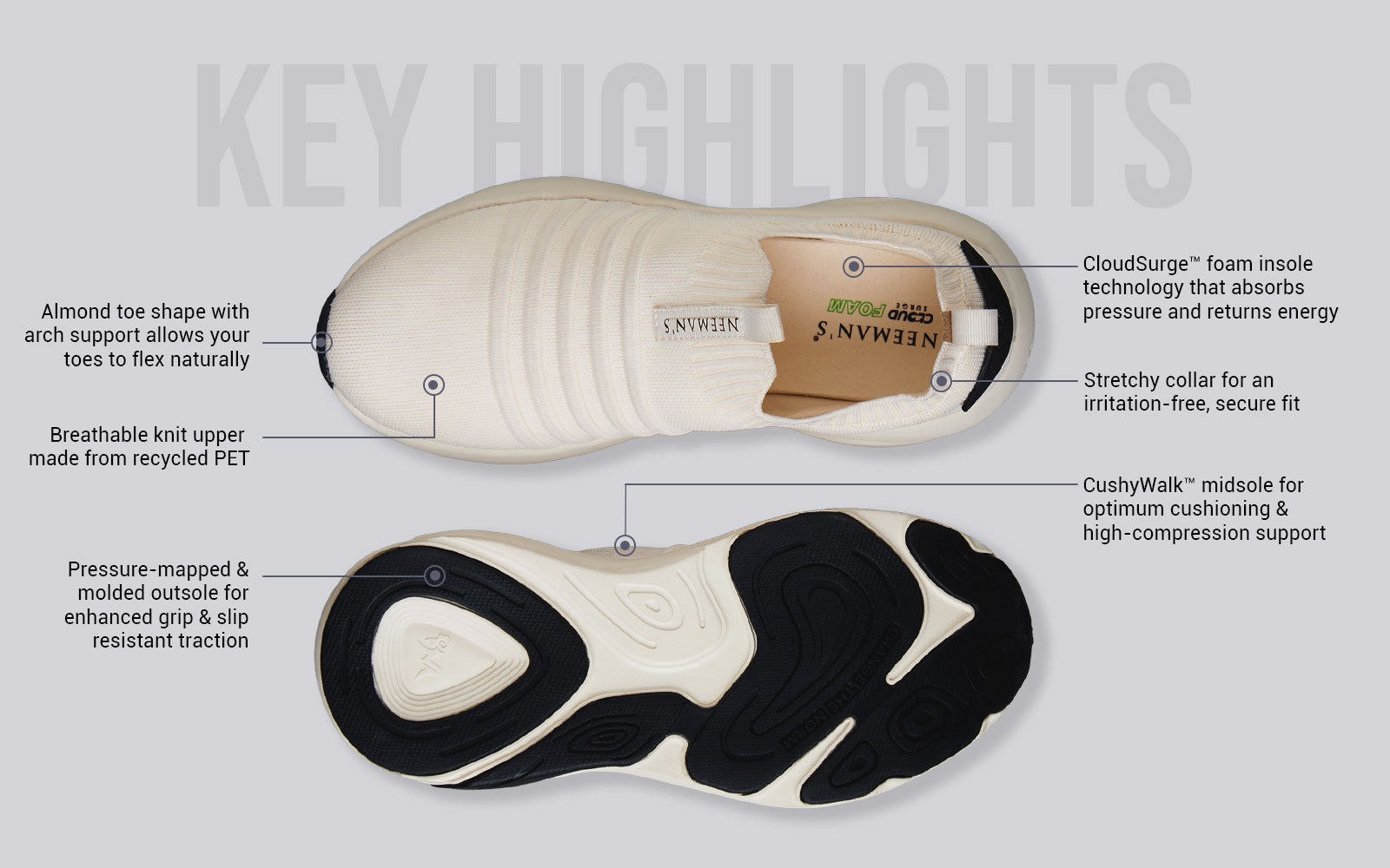 Begin Walk Breeze : Ivory