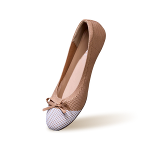 Ballet Flats For Women : Beige-Ivory