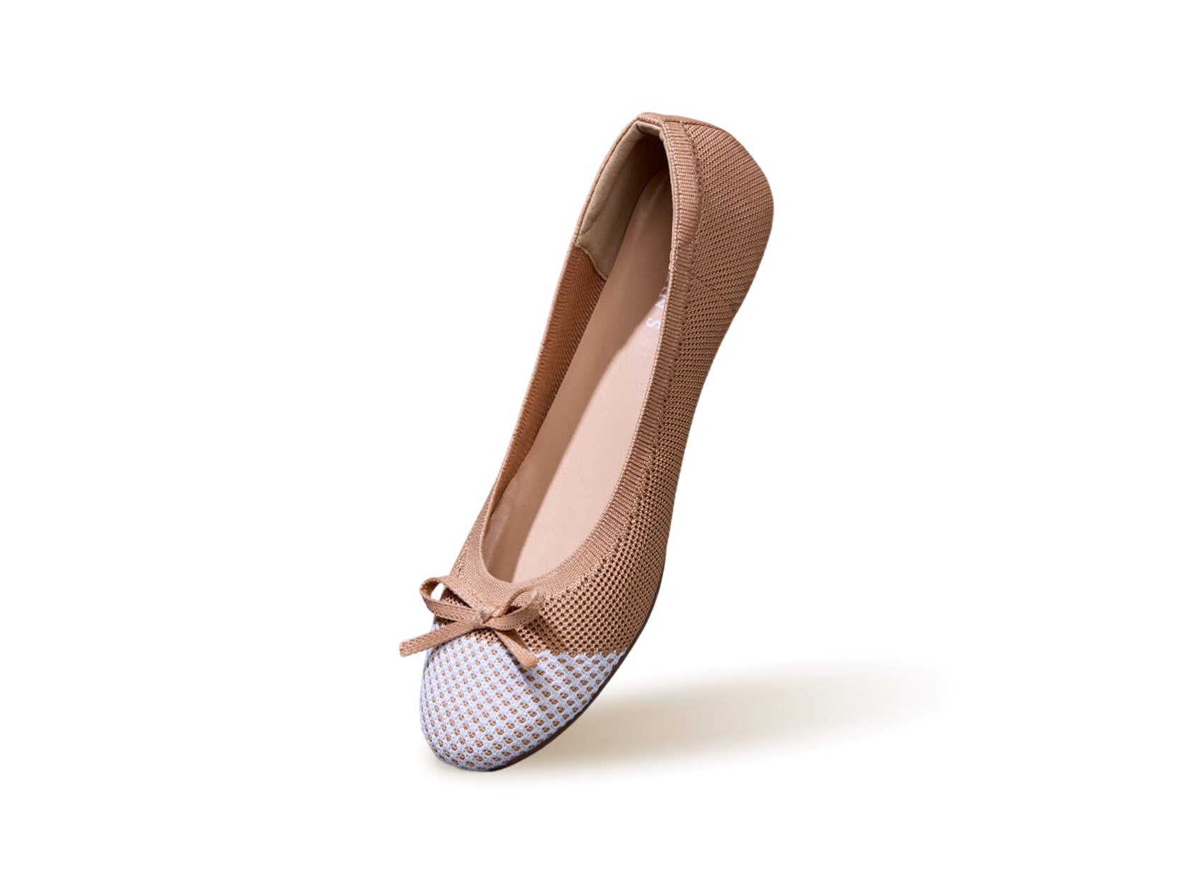 Ballet Flats For Women : Beige-Ivory