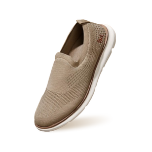 Dress Slip Ons : Beige