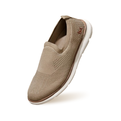 Dress Slip Ons : Beige