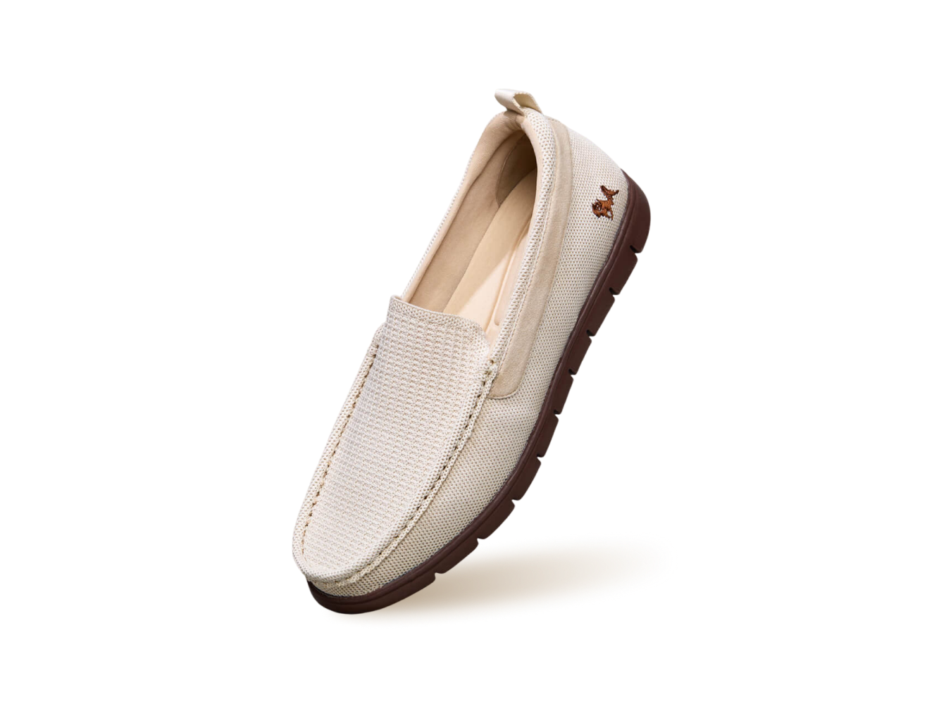 Flex Knit Loafers : Beige