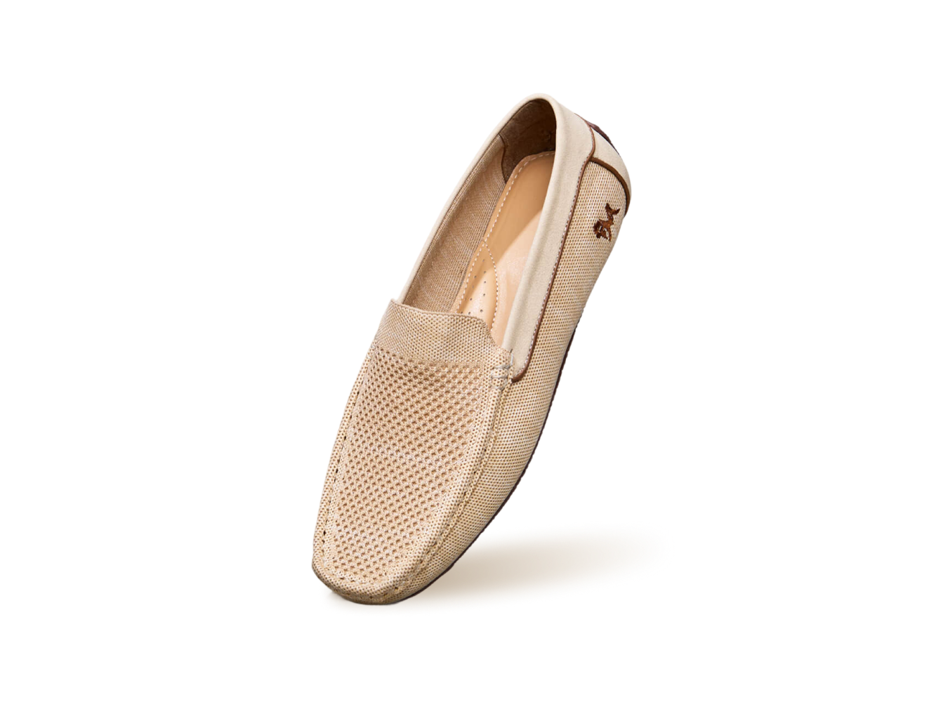 The Weave Loafers : Beige