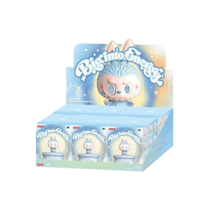 Pop Mart Labubu The Monsters Big into Energy Series Crystal Ball Sealed Case (6 Blind Box)