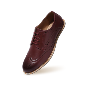 Luxe Brogues : Burgundy