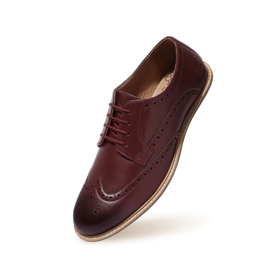 Luxe Brogues : Burgundy