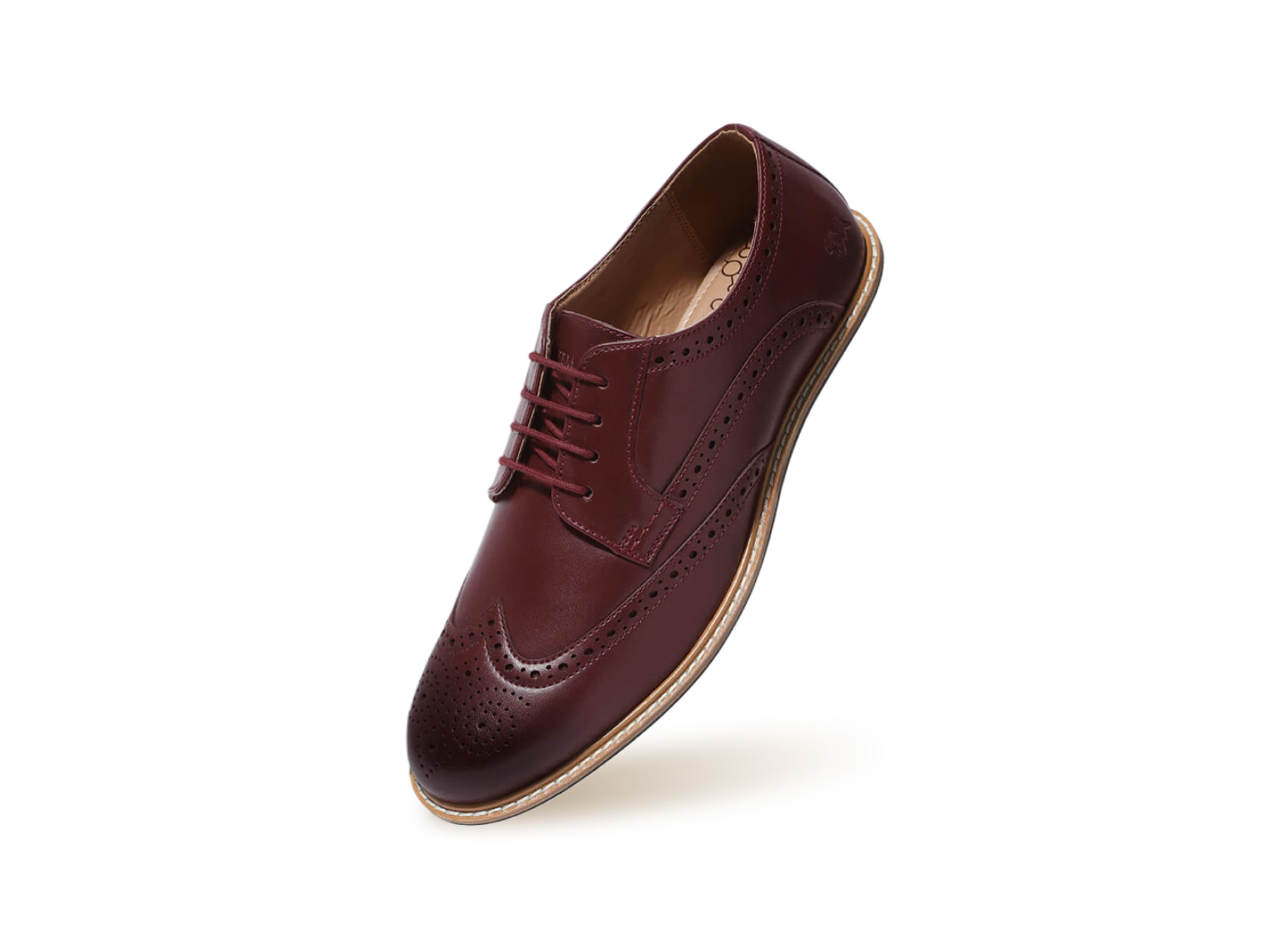 Luxe Brogues : Burgundy