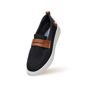Brunch Loafers : Black/Tan
