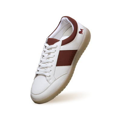 City Strides : White-Red