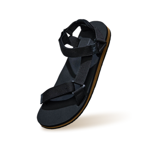 Airy Strap Sandals : Black