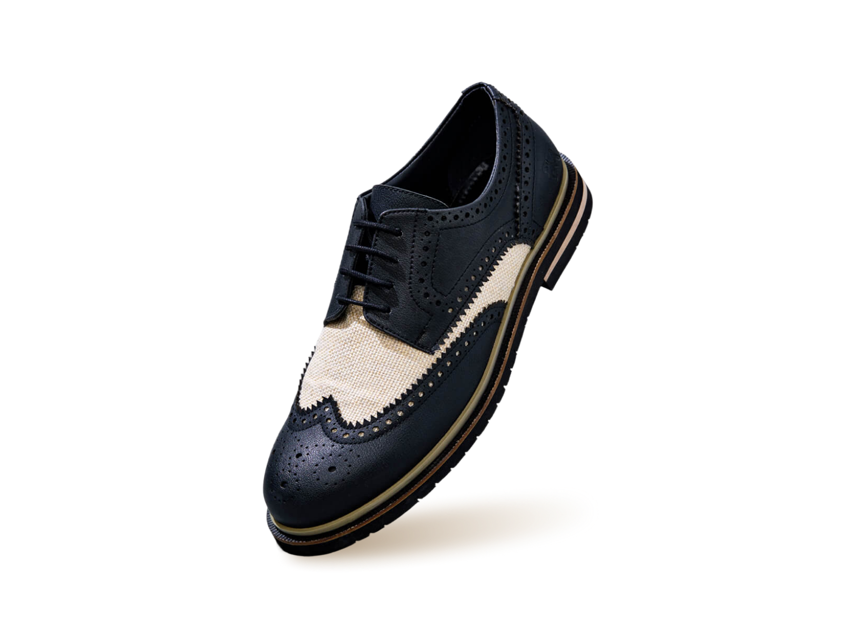 Jute Dress Oxfords : Black