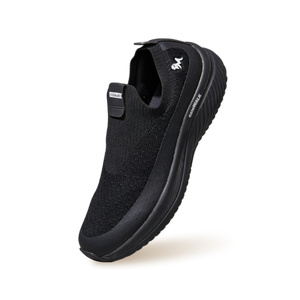 Ease Walk Slip Ons : Black