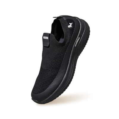 Ease Walk Slip Ons : Black
