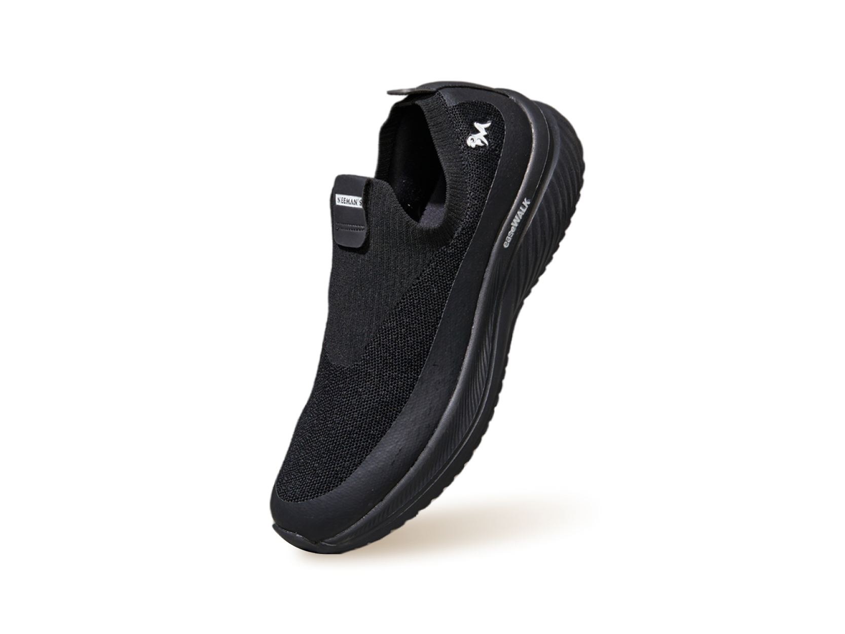 Ease Walk Slip Ons : Black