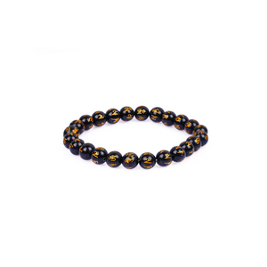 Black Om Mani Bracelet
