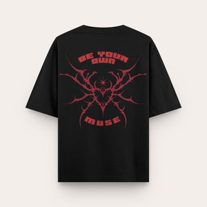 Inferno Muse Black Oversize T-shirt