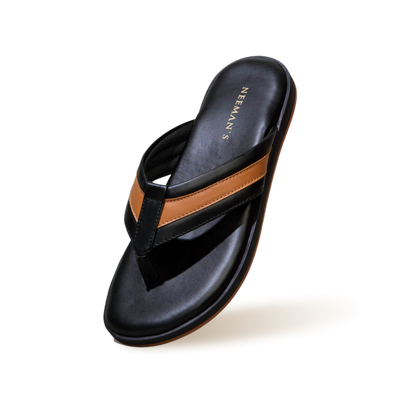 Indo-Western Flips : Black-Tan