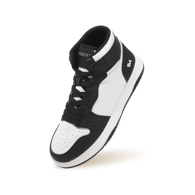 Character High Top : Black-White