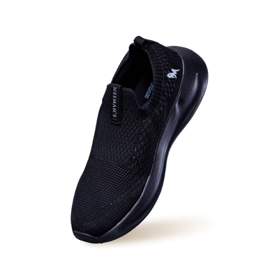 Knit Trainers For Men : Black