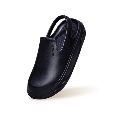 Cushers Clogs For Men : Black