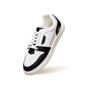 Retro Slick Sneakers : Black and White