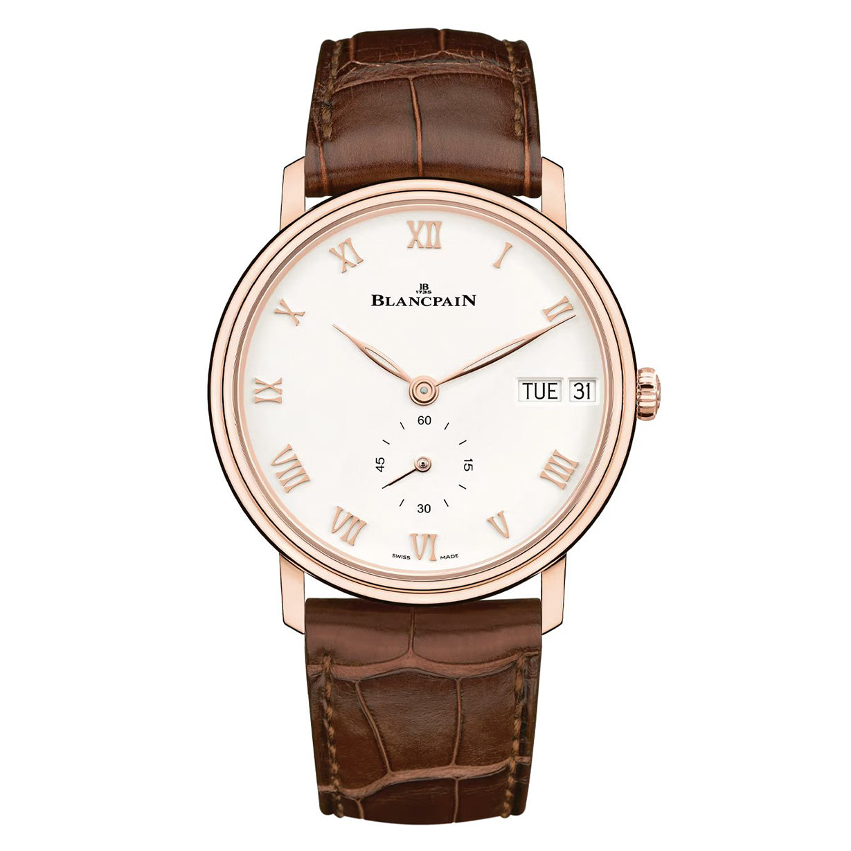 Blancpain Villeret White Dial Men 40.5mm