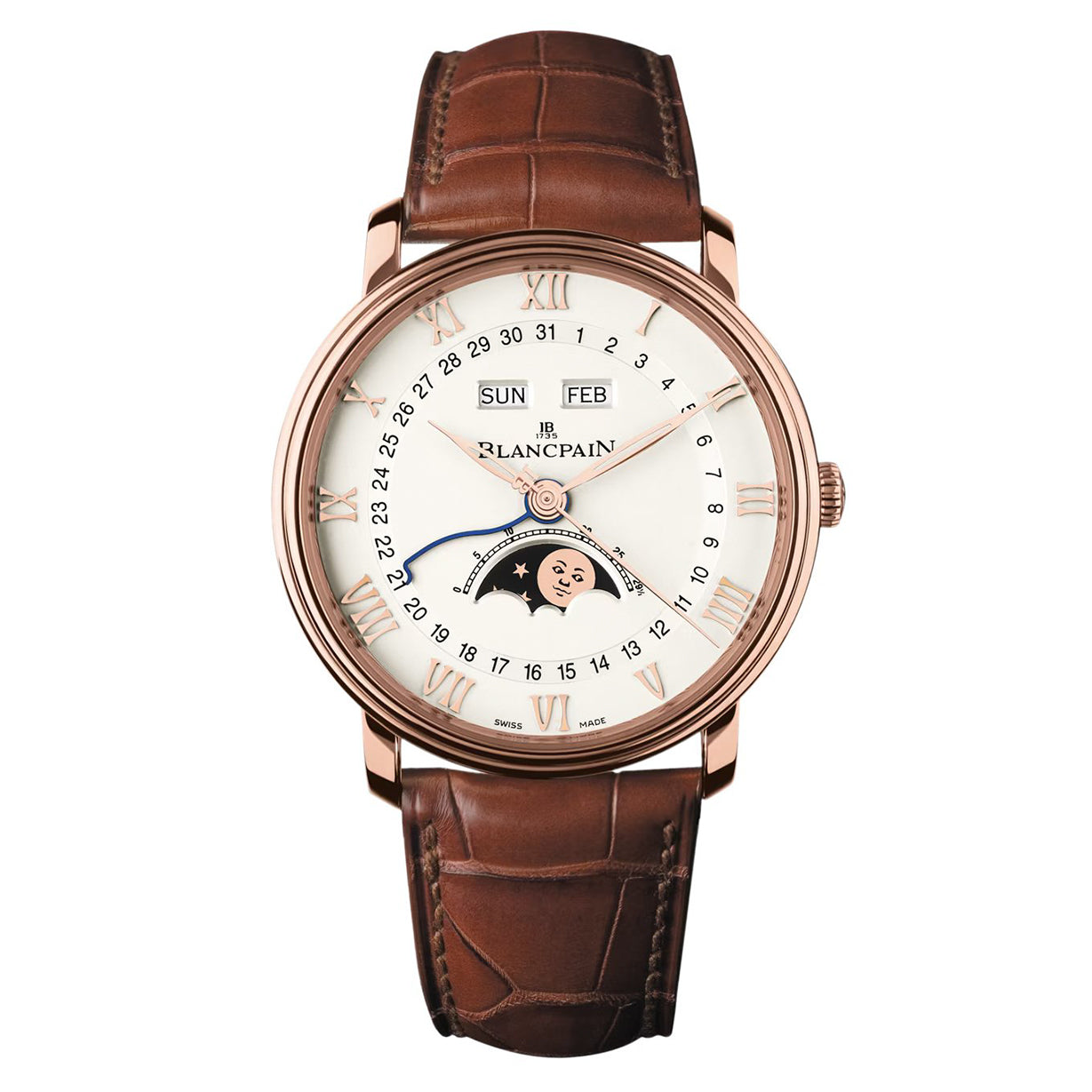 Blancpain Villeret White Dial Men 40mm