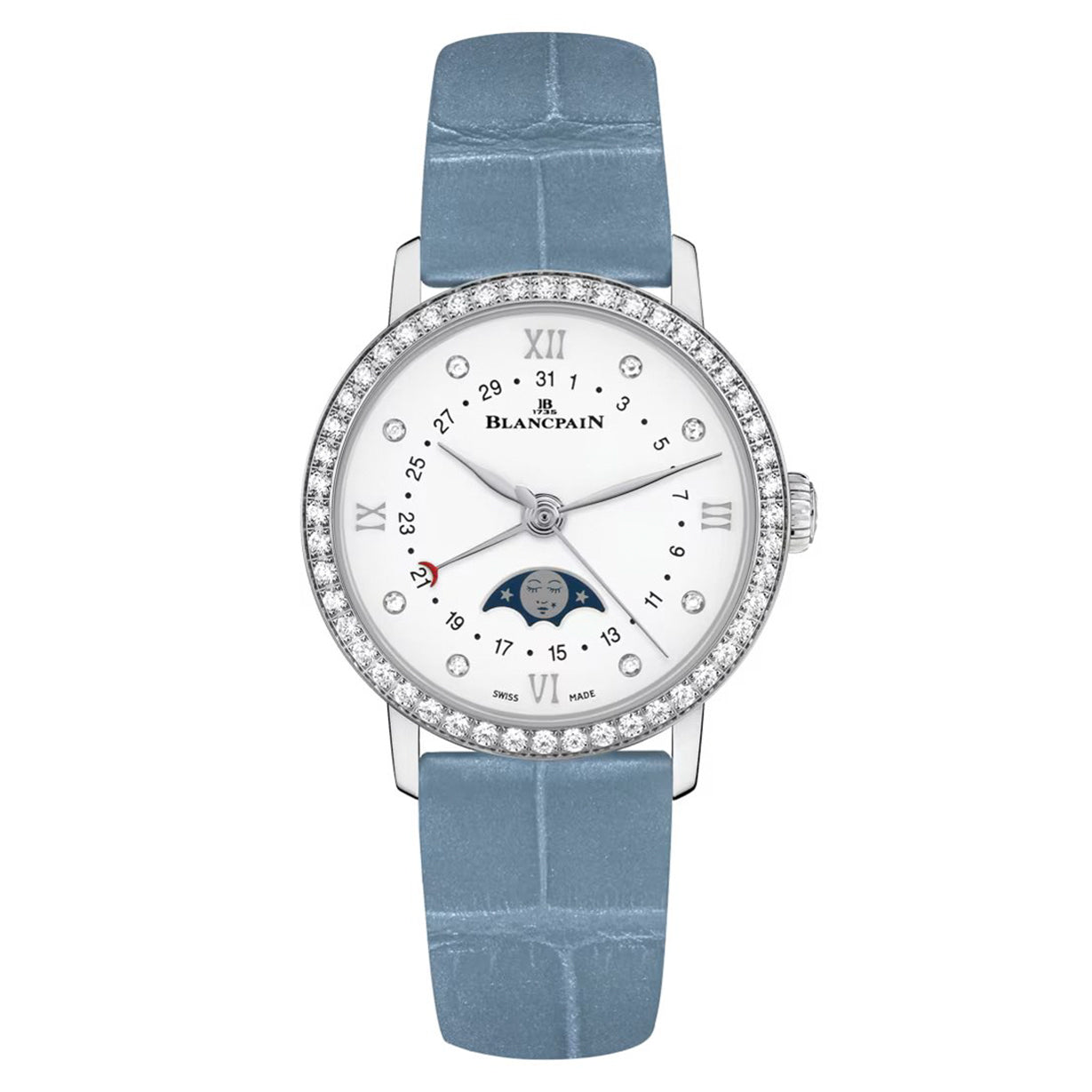 Blancpain Villeret White Dial Women 29.2mm