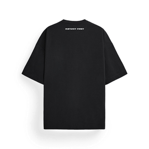 Oversized T-shirt - Bare Black