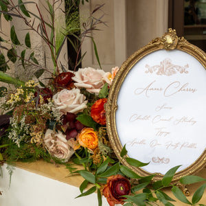 Dusty Orange and Green Oasis Styled Shoot
