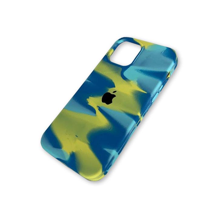 iPhone 12 Mini Water Silicone Case -  Moonstone Yellow