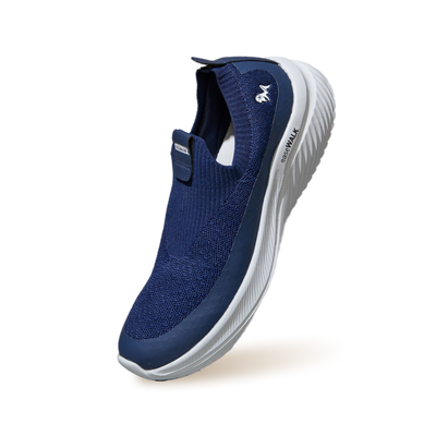 Ease Walk Slip Ons : Blue