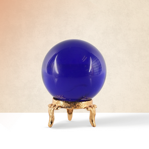 Blue Obsidian Sphere/Ball