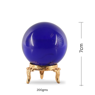 Blue Obsidian Sphere/Ball