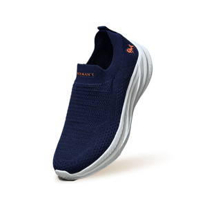 Max Cushy Slip Ons : Blue