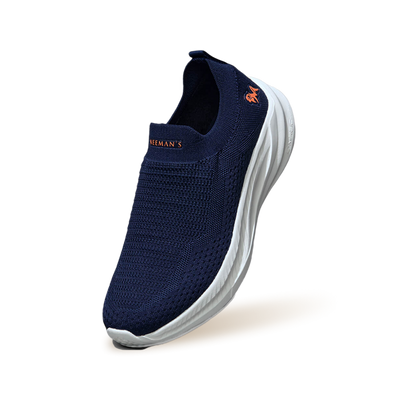 Max Cushy Slip Ons : Blue